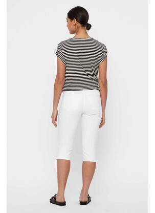 Pusilgių kelnių baltas VERO MODA moteris