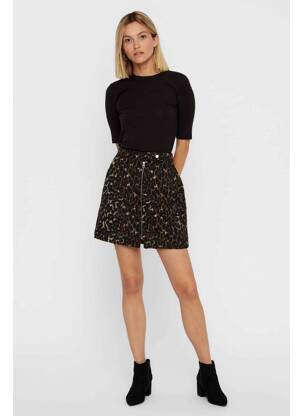 Trumpas sijonas rudas VERO MODA moteris