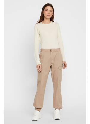 Kargo kelnė sidabrinė VERO MODA moteris