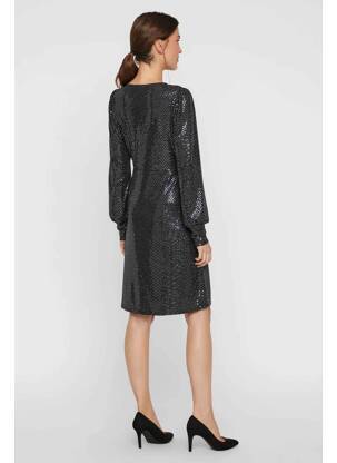 Pusilgių suknelė juodas VERO MODA moteris