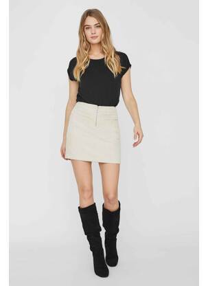 Mini sijonas bežinis VERO MODA moteris