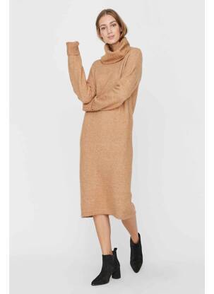 Megztinė suknelė rožinė VERO MODA moteris
