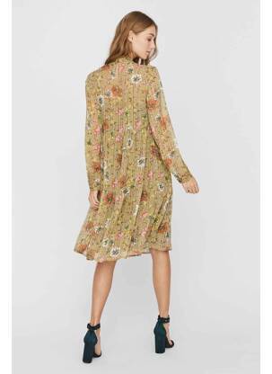 Pusilgių suknelė žalias VERO MODA moteris