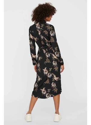Platus kelnes juodas VERO MODA moteris