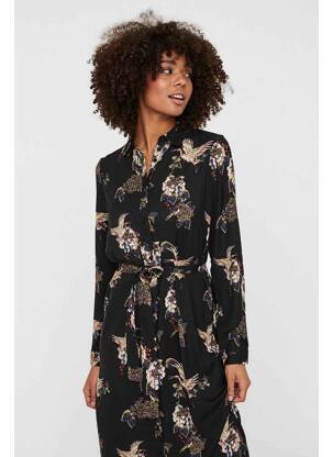Platus kelnes juodas VERO MODA moteris
