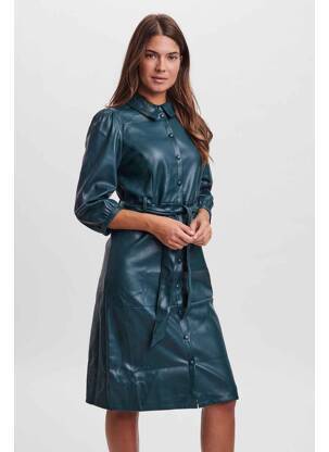 Pusilgių suknelė žalias VERO MODA moteris