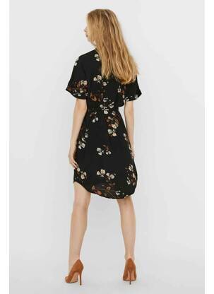 Pusilgių suknelė juodas VERO MODA moteris