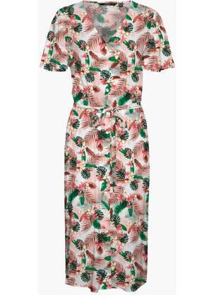 Pusilgių suknelė bežinis VERO MODA moteris