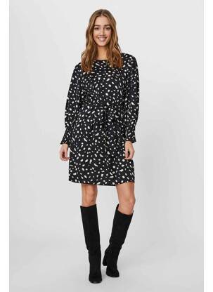 Pusilgių suknelė juodas VERO MODA moteris