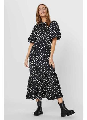 Ilga suknelė juodas VERO MODA moteris