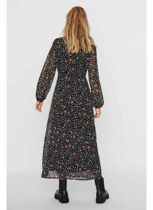 Ilga suknelė juodas VERO MODA moteris