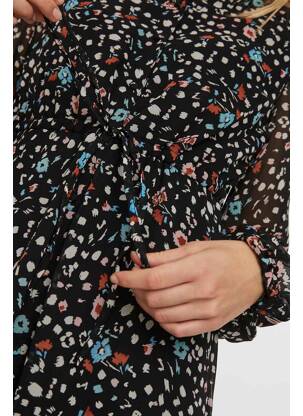 Ilga suknelė juodas VERO MODA moteris