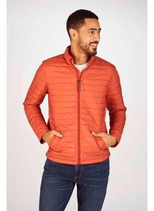 Pūkinė striukė oranžinė JACK & JONES vyras