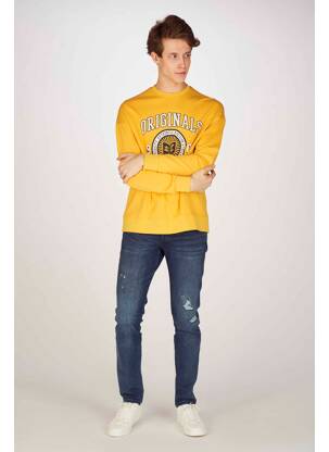 Mikroskopas geltona JACK & JONES vyras