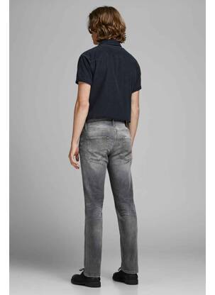 Tiesios kirpimo džinsai juodas JACK & JONES vyras