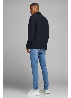 Ilgomis rankovėmis marškinys mėlyna JACK & JONES vyras