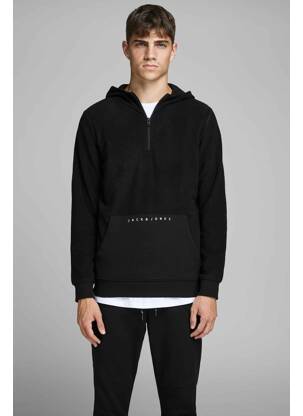 Kapišonas juodas JACK & JONES vyras