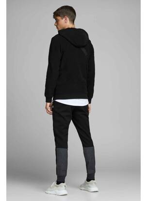 Kapišonas juodas JACK & JONES vyras