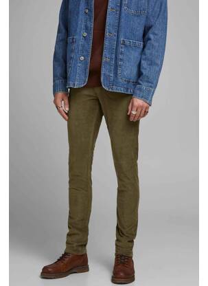 Lieknos kelnės rudas JACK & JONES vyras
