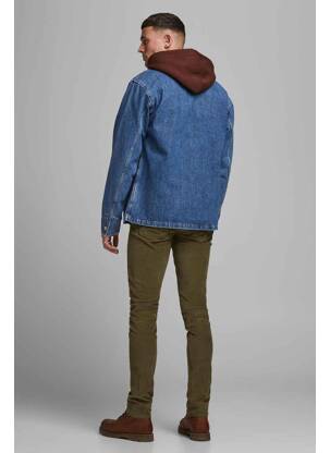 Lieknos kelnės rudas JACK & JONES vyras
