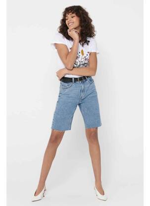Bermudas mėlyna ONLY moteris