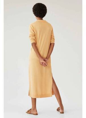 Megztinė suknelė rudas MANGO moteris