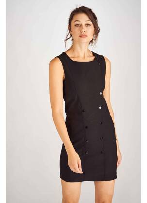 Pusilgių suknelė juodas ASTRID BLACK LABEL moteris