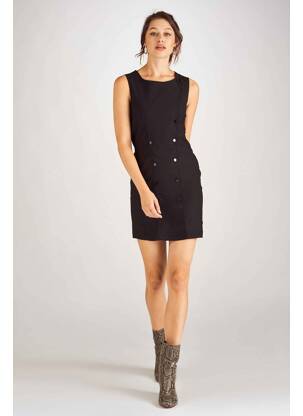 Pusilgių suknelė juodas ASTRID BLACK LABEL moteris