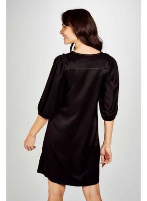 Pusilgių suknelė juodas ASTRID BLACK LABEL moteris
