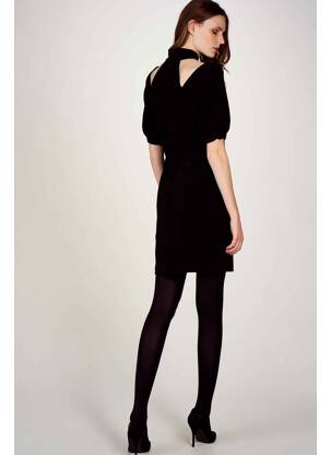 Pusilgių suknelė juodas ASTRID BLACK LABEL moteris