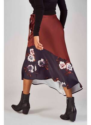 Ilgas sijonas raudona CLOUDS OF FASHION moteris