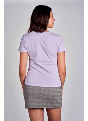 T-marškinys violetinis CEMI moteris