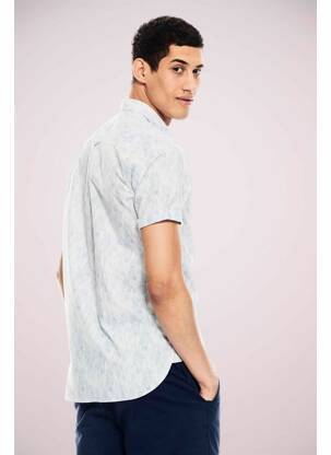 Trumpa rankovė marškiniai mėlyna GARCIA vyras