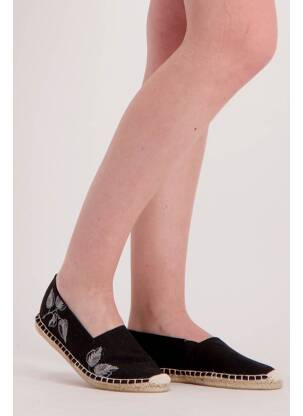 Espadrilės juodas PIECES moteris