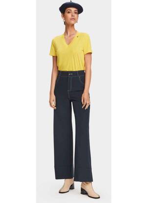 T-marškinys geltona SCOTCH & SODA moteris