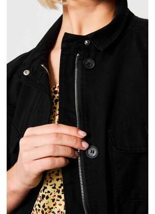 Parka juodas PETROL INDUSTRIES moteris