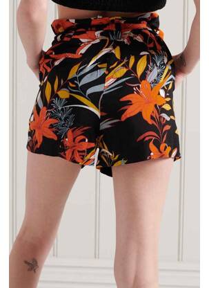 Šortas juodas SUPERDRY moteris