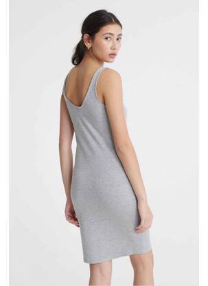Pusilgių suknelė pilka SUPERDRY moteris