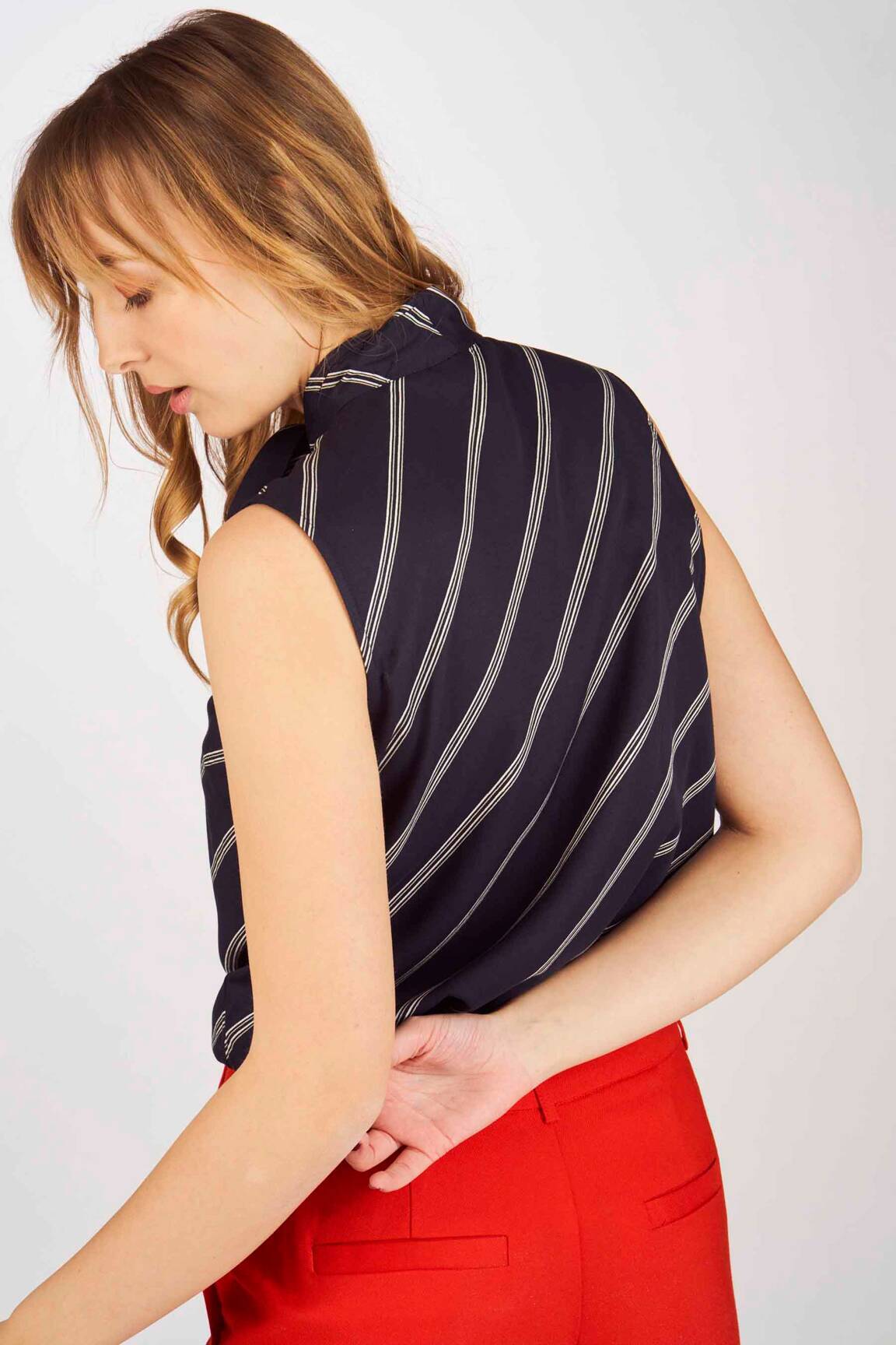 Bluzonai mėlyna VERO MODA moteris
