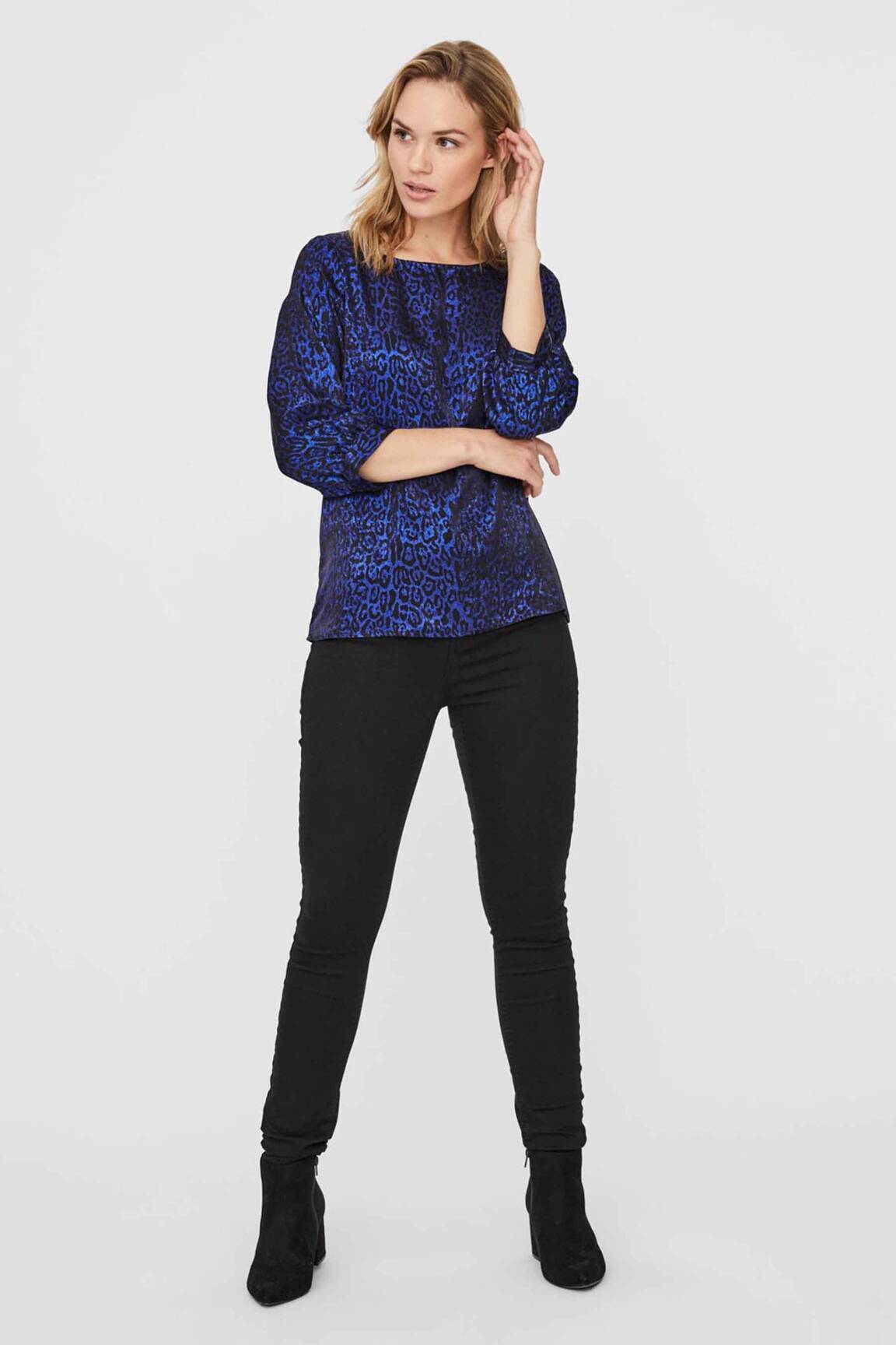 Viršūnė mėlyna VERO MODA moteris