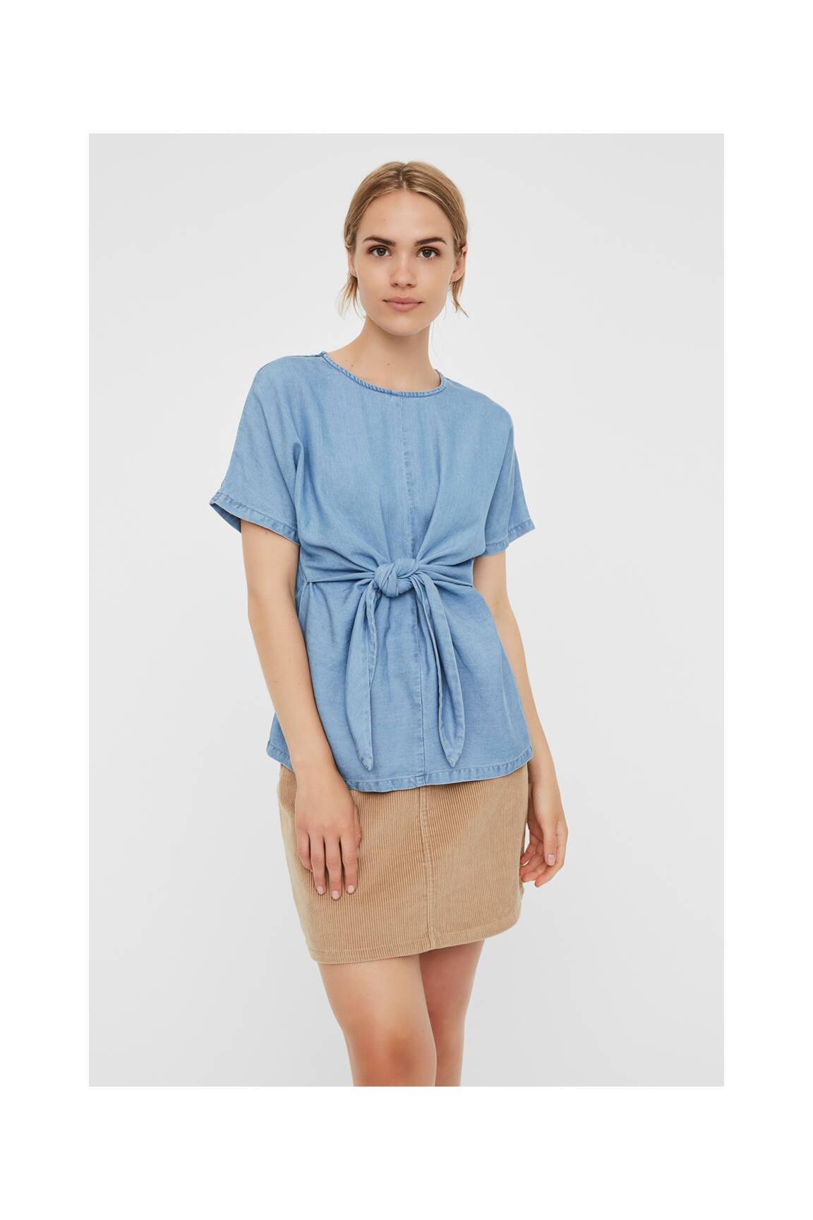 Viršūnė mėlyna VERO MODA moteris