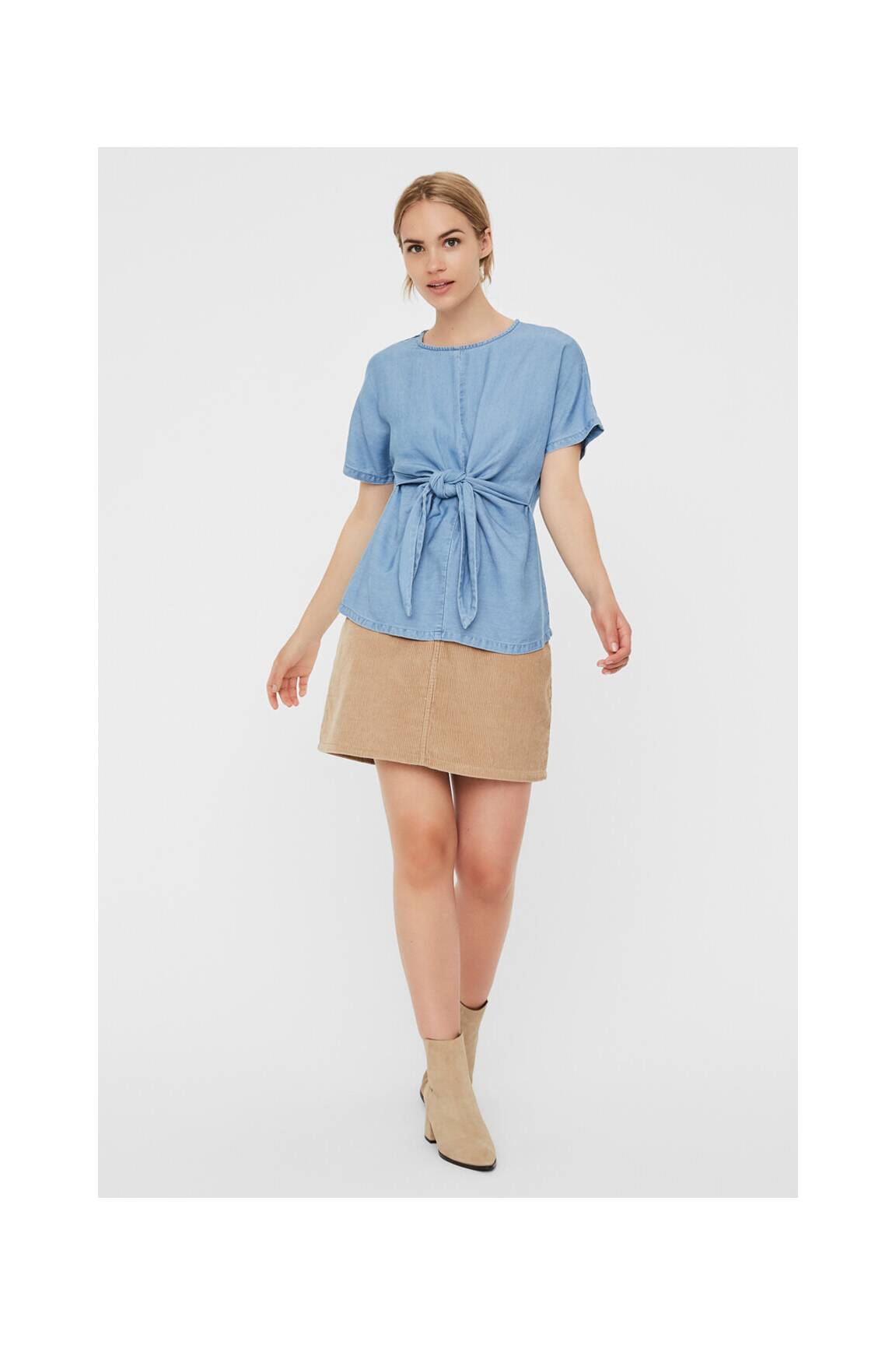 Viršūnė mėlyna VERO MODA moteris
