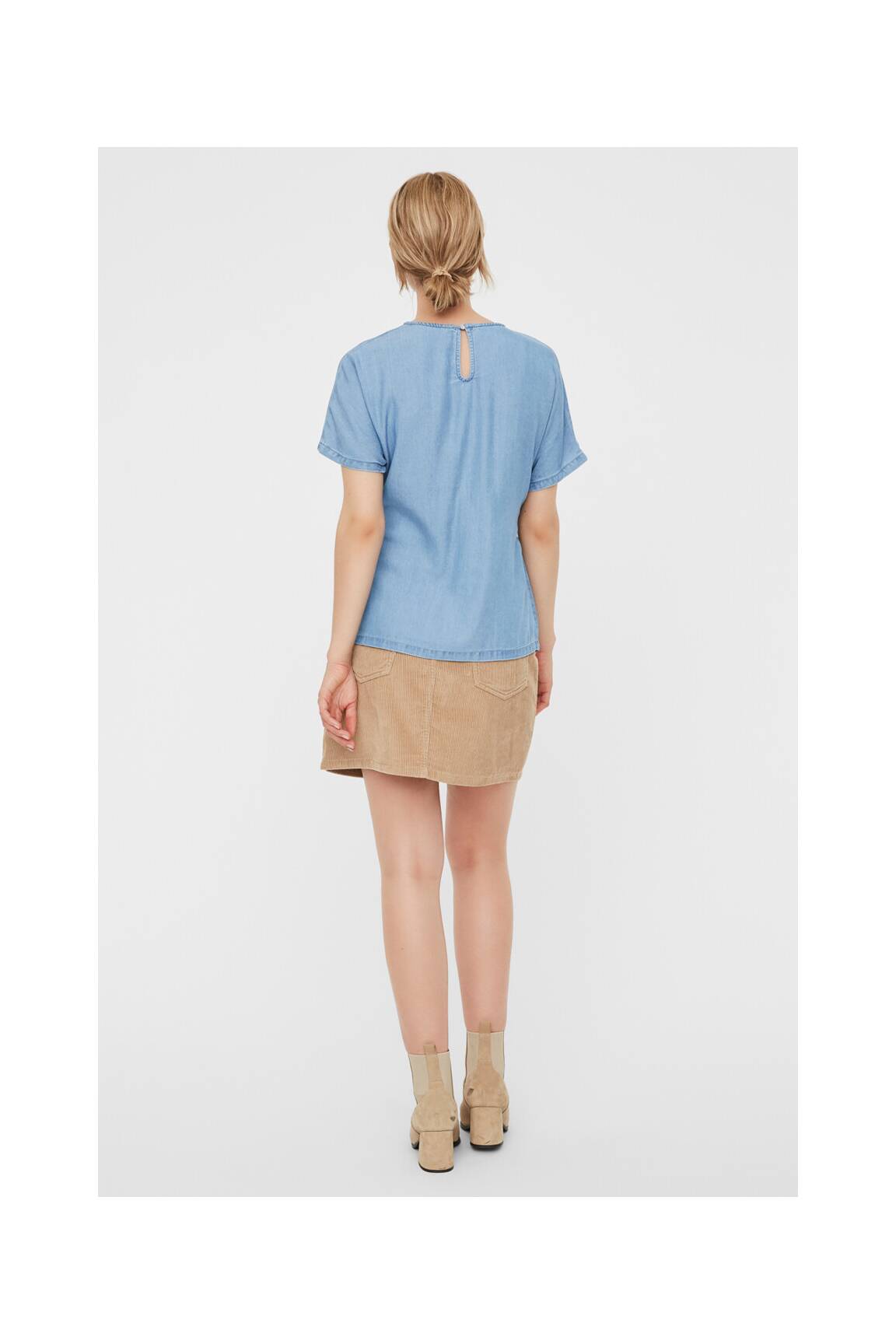 Viršūnė mėlyna VERO MODA moteris
