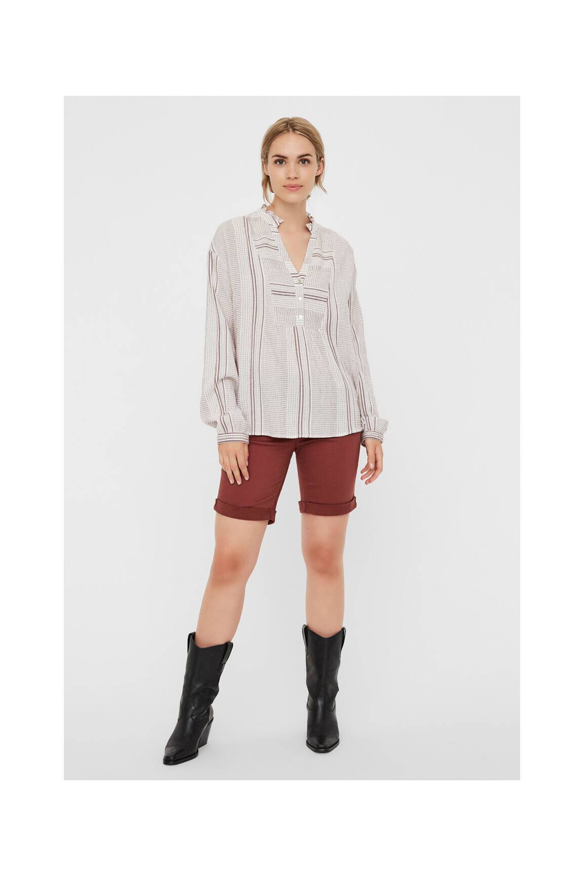 Bluzonai baltas VERO MODA moteris