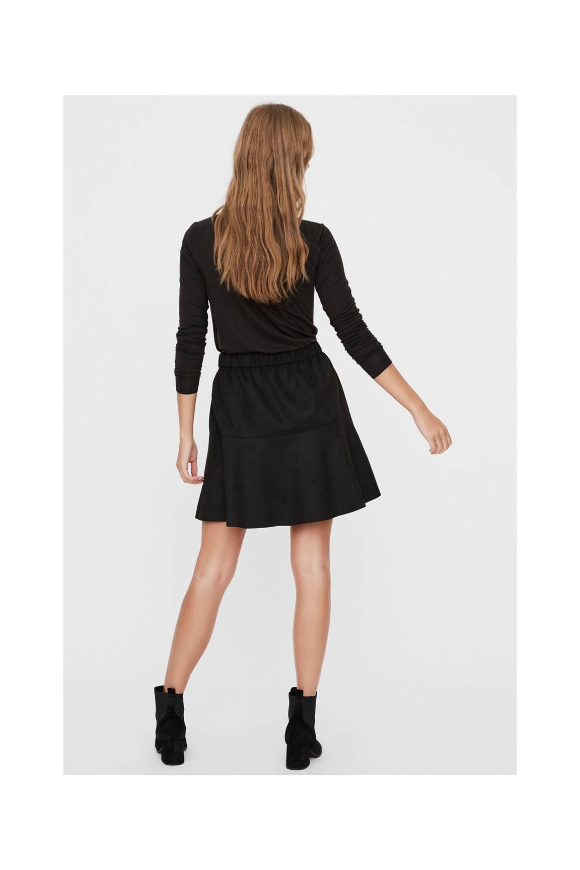 Trumpas sijonas juodas VERO MODA moteris