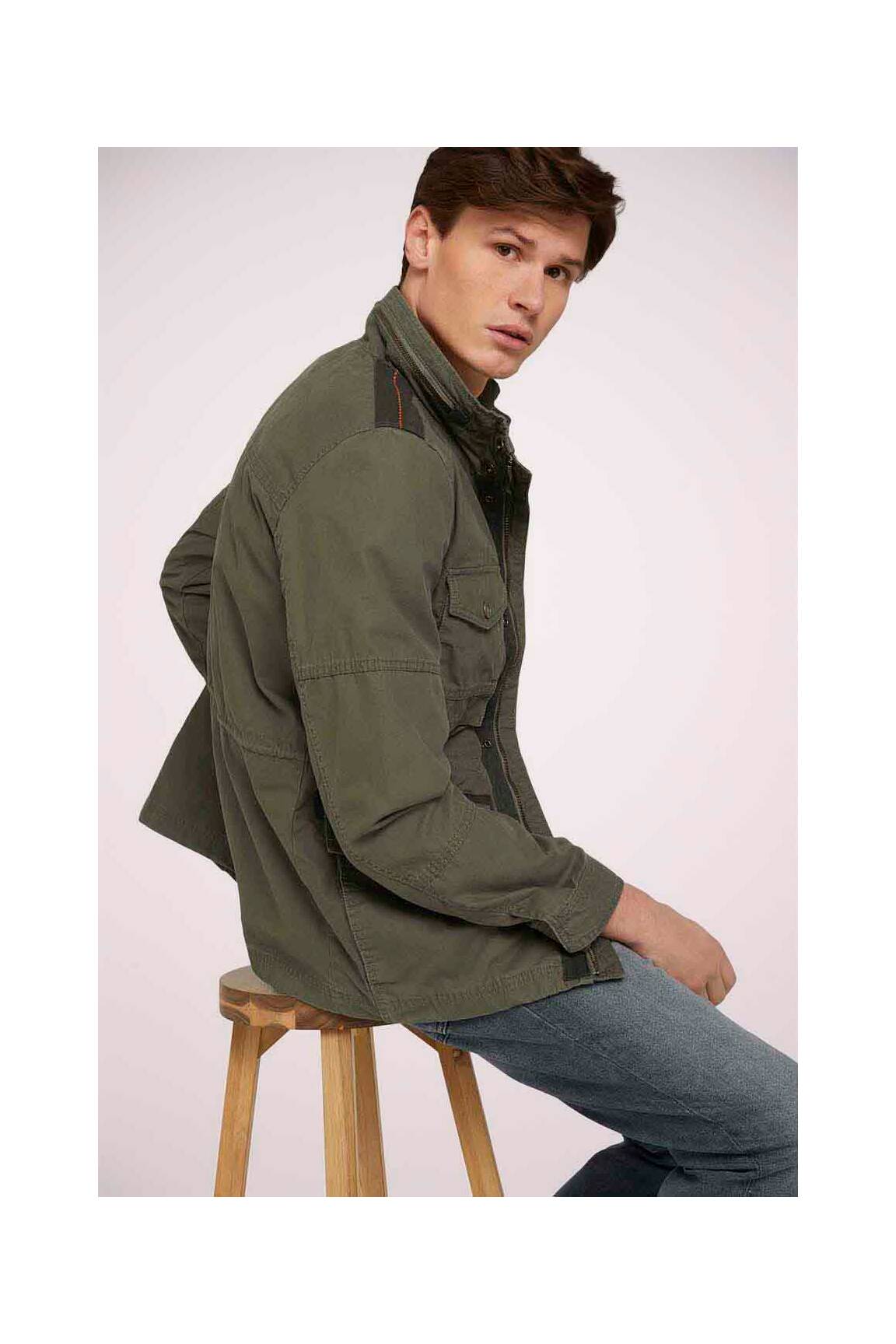 Parka žalias TOM TAILOR vyras