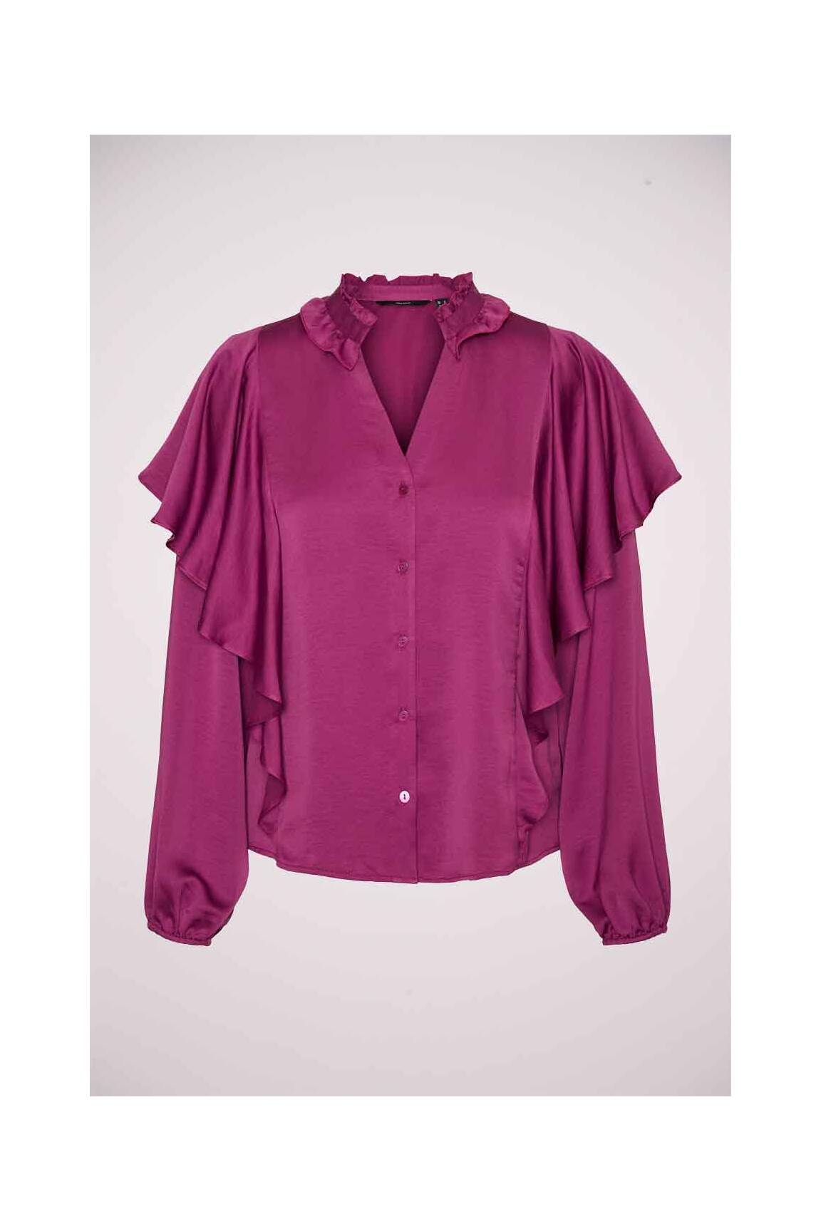 Moteriškas marškinys rožinė VERO MODA moteris