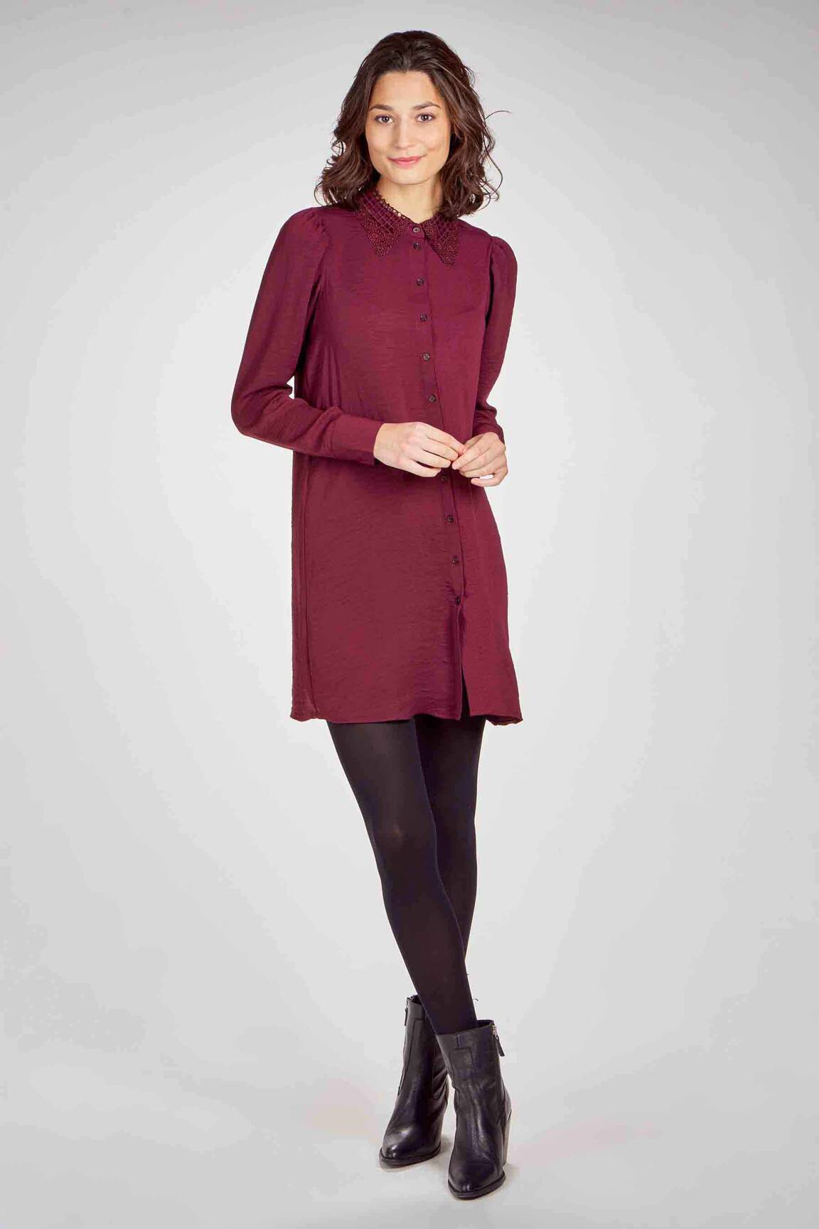 Trumpa suknelė violetinis VERO MODA moteris