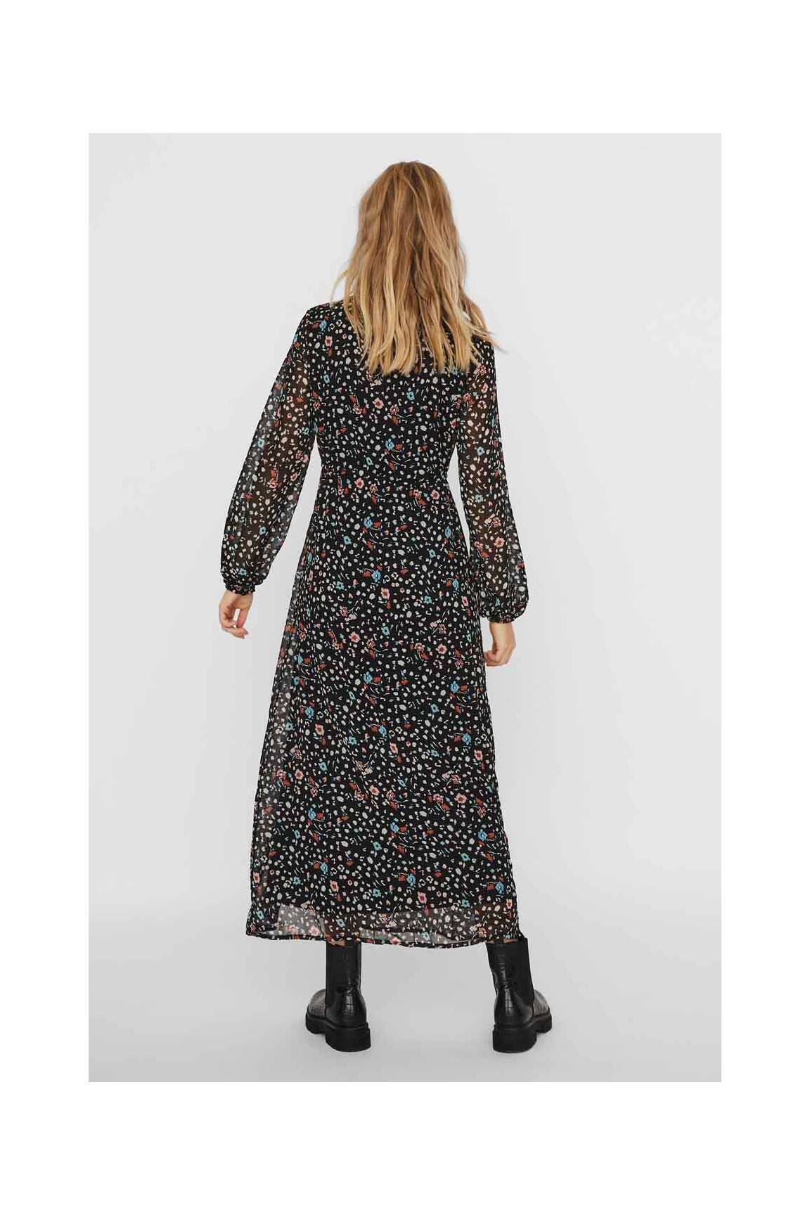 Ilga suknelė juodas VERO MODA moteris