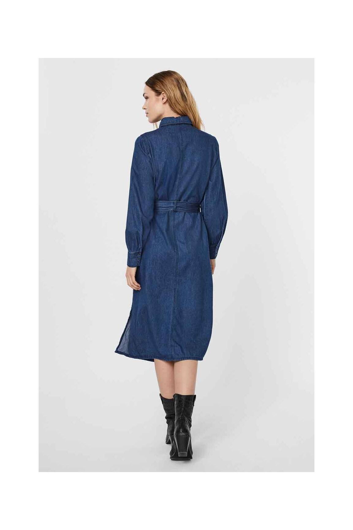 Ilga suknelė mėlyna VERO MODA moteris